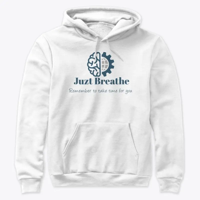 Juzt Breathe logo Hoodie