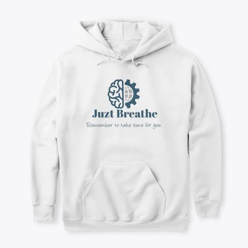 Juzt Breathe logo Hoodie